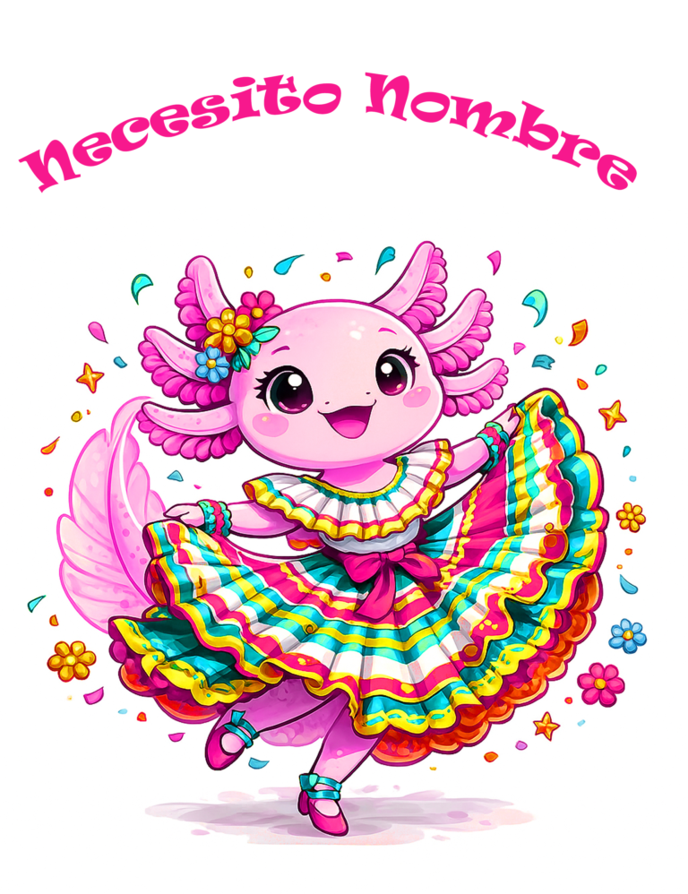 mascota axolotl encuesta necesito nombre